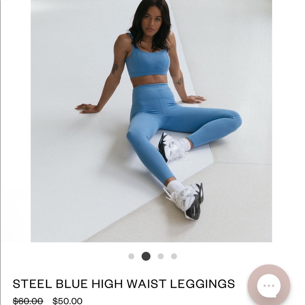 SASKI blue leggings